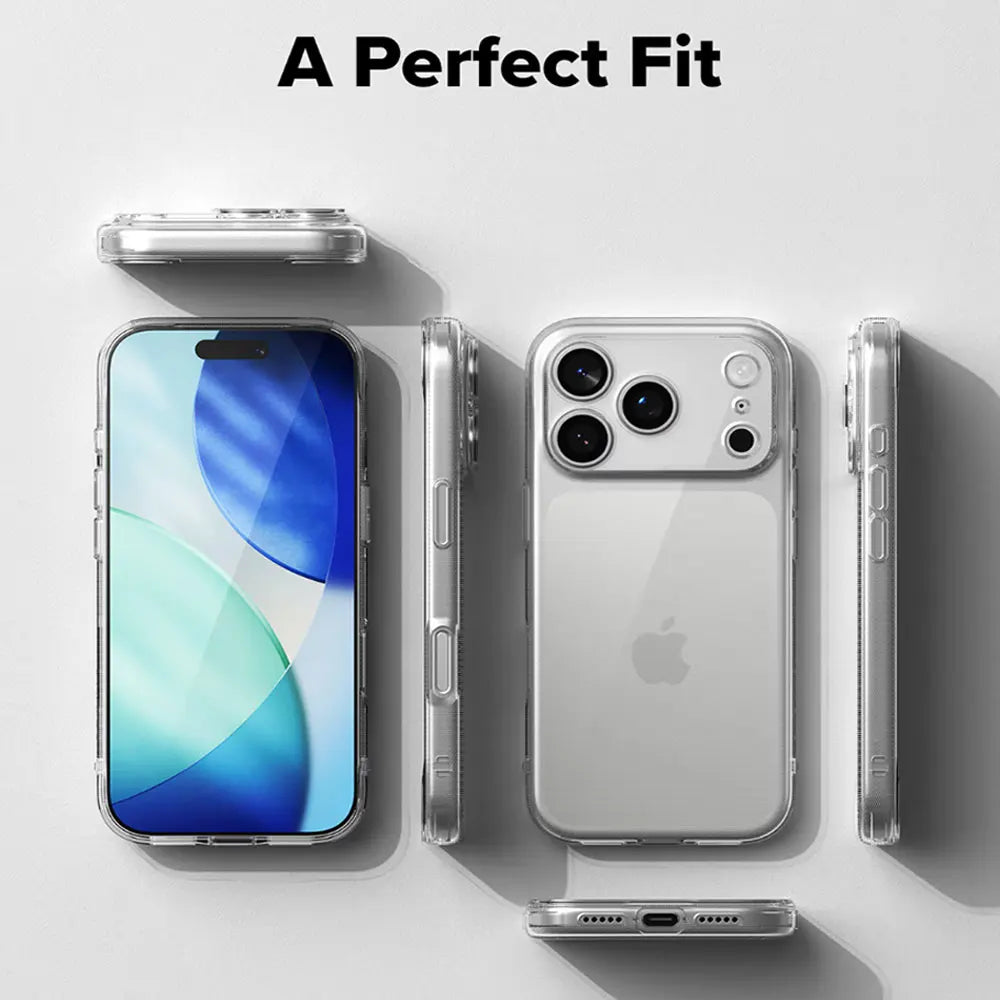 Capa Transparente Premium Ultra Fina para iPhone 11 ao 17 Pro Max | Silicone TPU Anti-Impacto