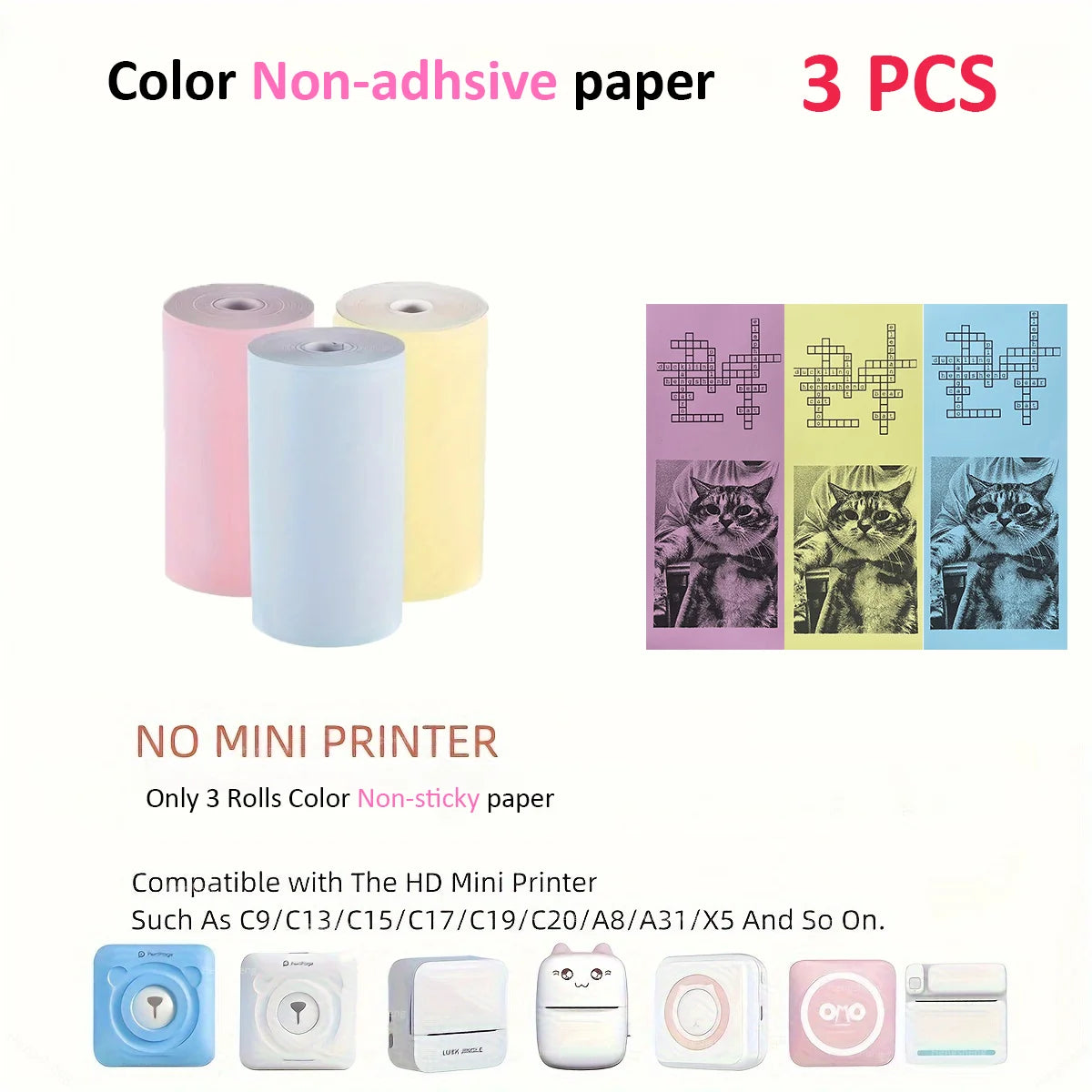 OrionPrint Mini — Mini Impressora Térmica Portátil Bluetooth sem Tinta