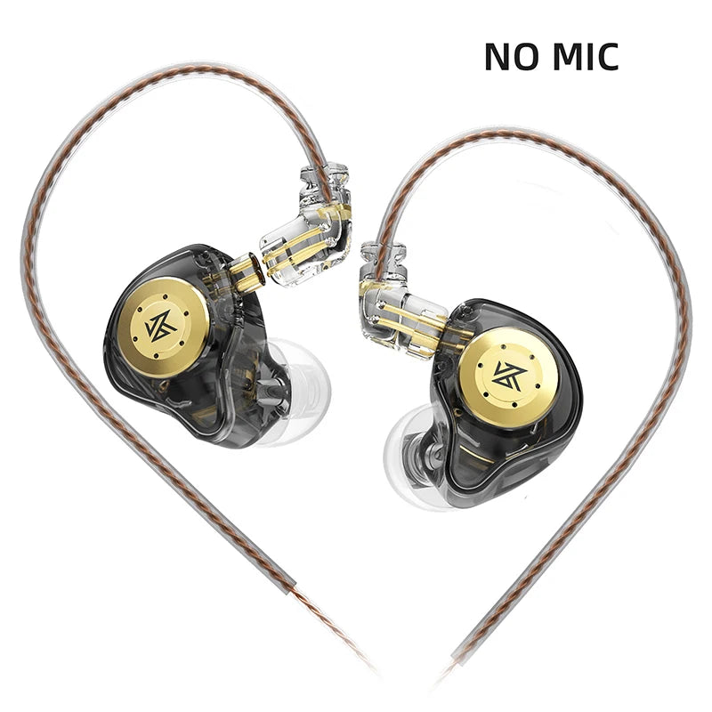 OrionSound KZ Pro — Fone In-Ear HiFi com Graves Potentes e Cancelamento de Ruído
