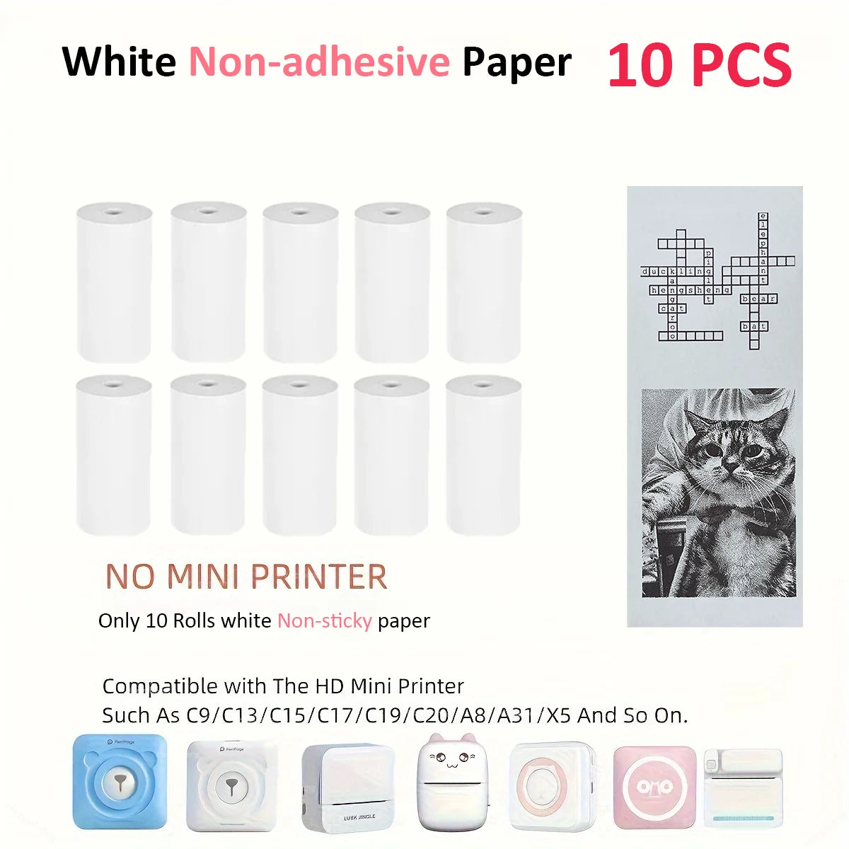 OrionPrint Mini — Mini Impressora Térmica Portátil Bluetooth sem Tinta