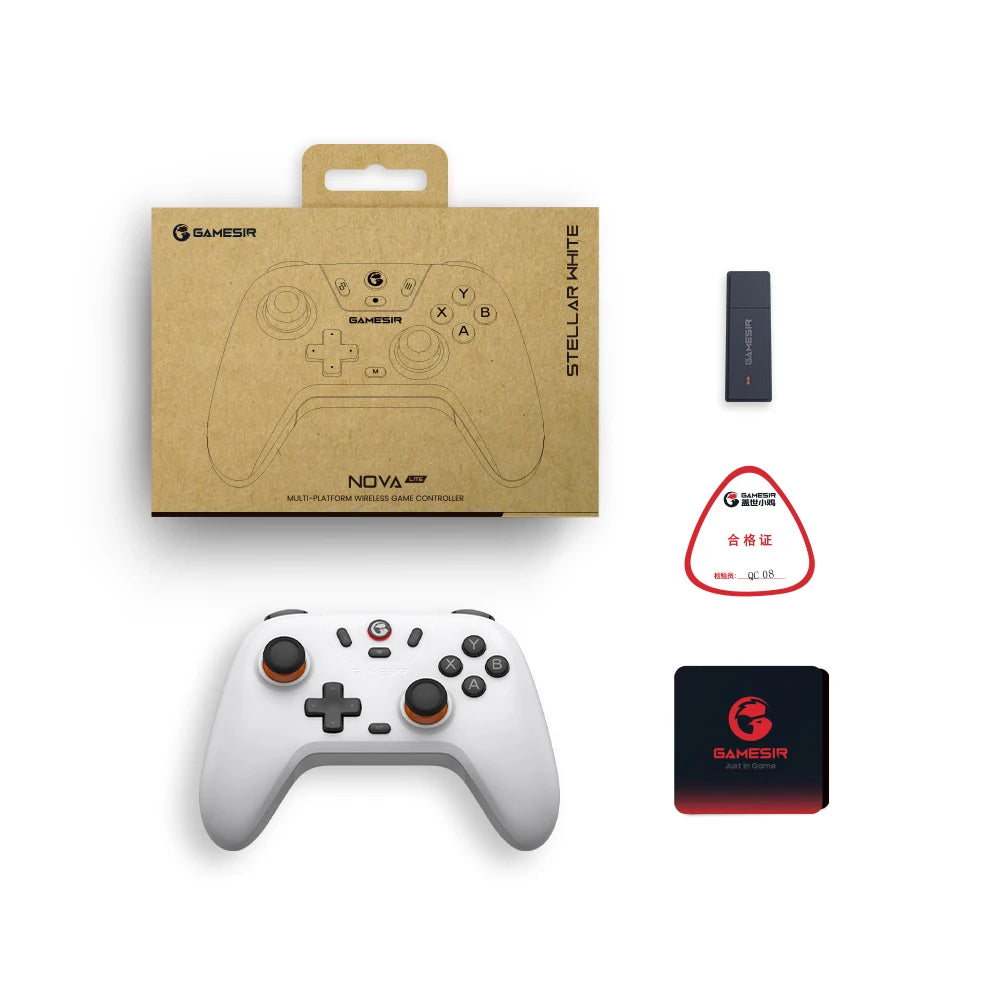 Gamer GameSir Nova Lite para Nintendo Switch, iPhone e Android com Hall Effect Gamepad para Celular