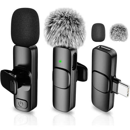 OrionMic Pro — Microfone Sem Fio para iPhone e Android