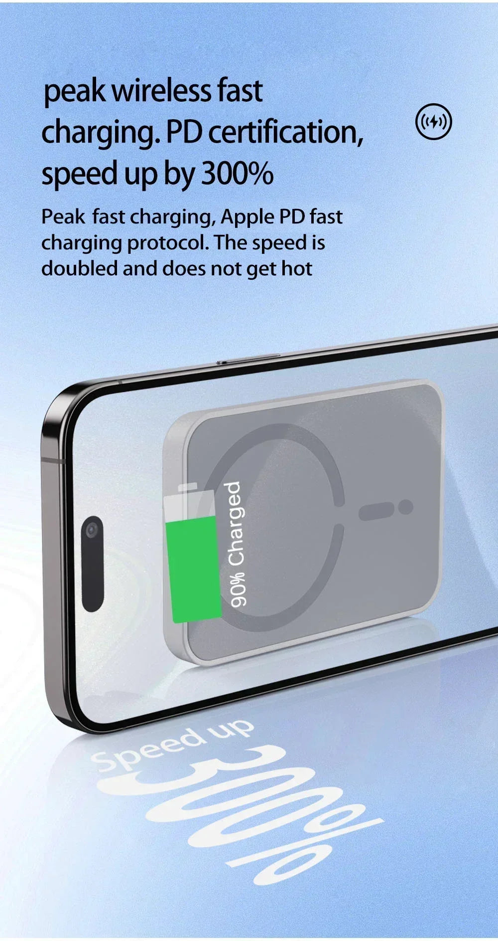 OrionCharge Drive — Carregador Veicular Magnético sem Fio para iPhone MagSafe