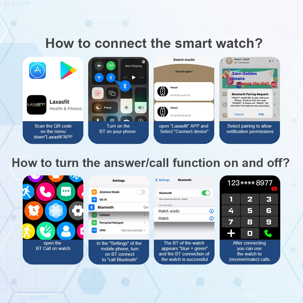 Smartwatch OrionFit Pro Bluetooth com Chamadas, Monitor Cardíaco e Notificações para Android e iPhone