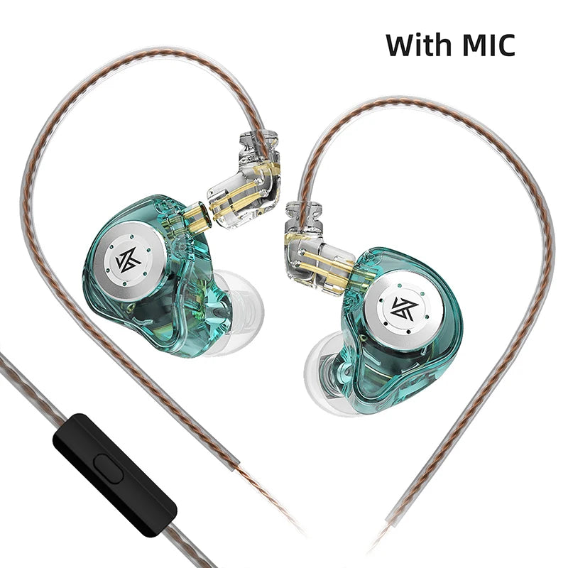 OrionSound KZ Pro — Fone In-Ear HiFi com Graves Potentes e Cancelamento de Ruído