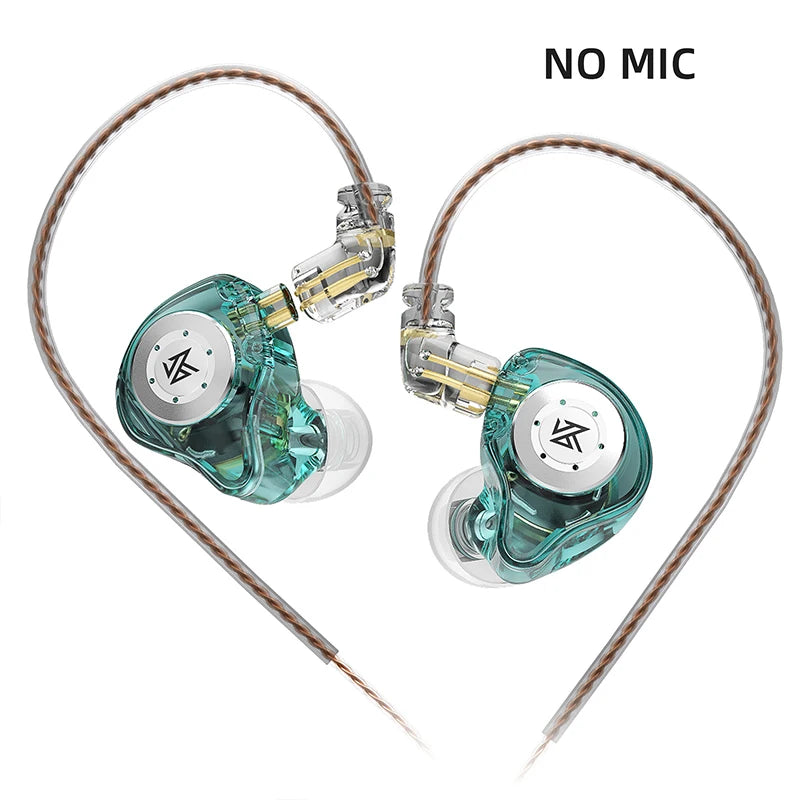 OrionSound KZ Pro — Fone In-Ear HiFi com Graves Potentes e Cancelamento de Ruído