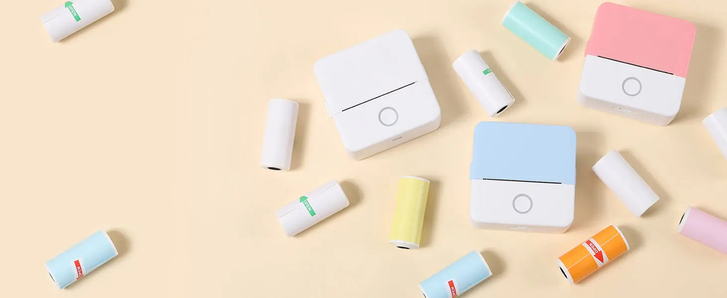 OrionPrint Mini — Mini Impressora Térmica Portátil Bluetooth sem Tinta
