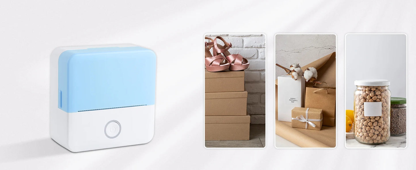 OrionPrint Mini — Mini Impressora Térmica Portátil Bluetooth sem Tinta