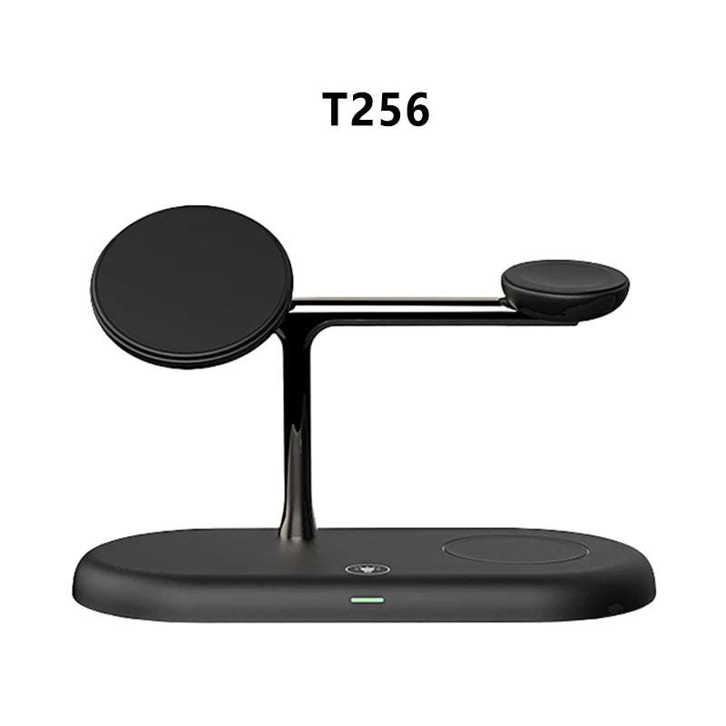 OrionCharge Trio — Estação de Carregamento Sem Fio 3 em 1 para iPhone, Apple Watch e AirPods