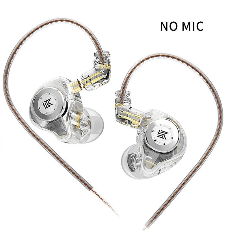 OrionSound KZ Pro — Fone In-Ear HiFi com Graves Potentes e Cancelamento de Ruído