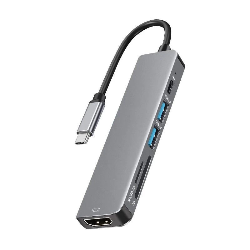 OrionHub Pro — Hub USB-C 4K HDMI com USB 3.0, USB 2.0 e Carregamento PD